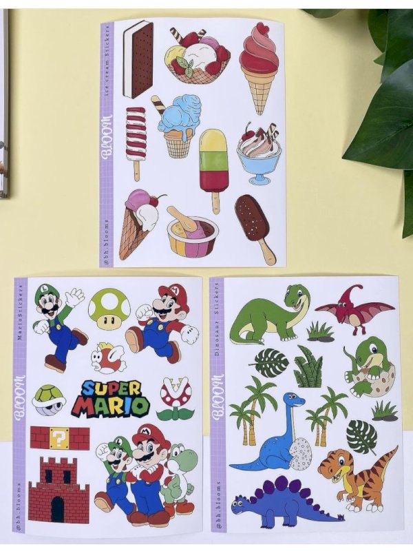 مجموعة ملصقات الأولاد 1