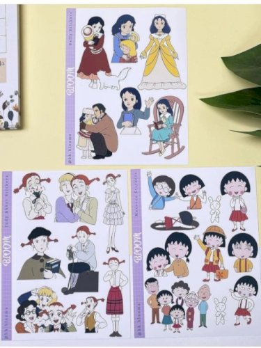 مجموعة ملصقات البنات 1