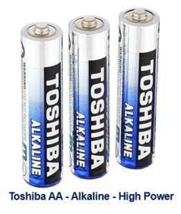 بطارية توشيبا عالية الجودة حجم AA