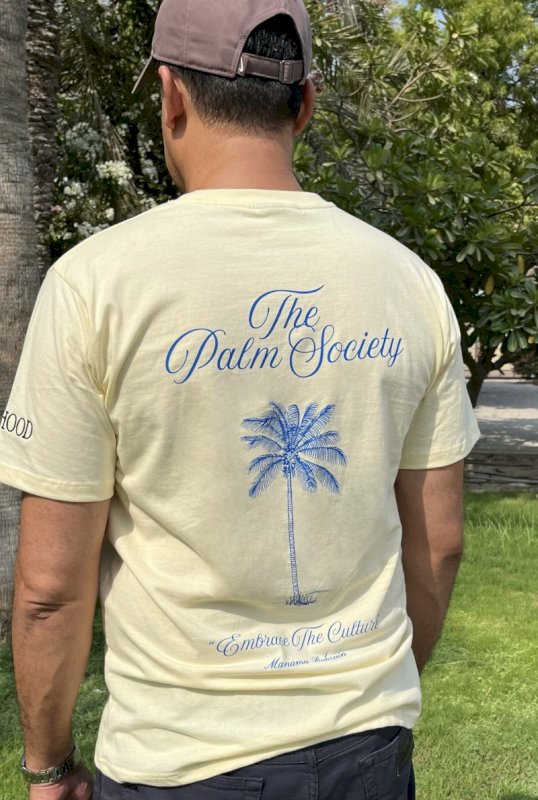 The palm society - palm tree - Butter yellow