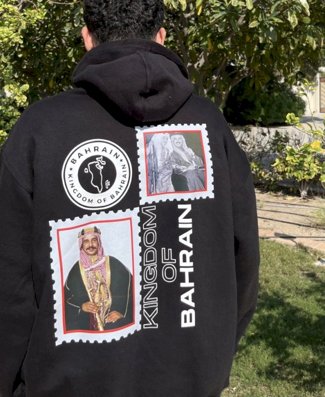 Bahrain hoodie - black