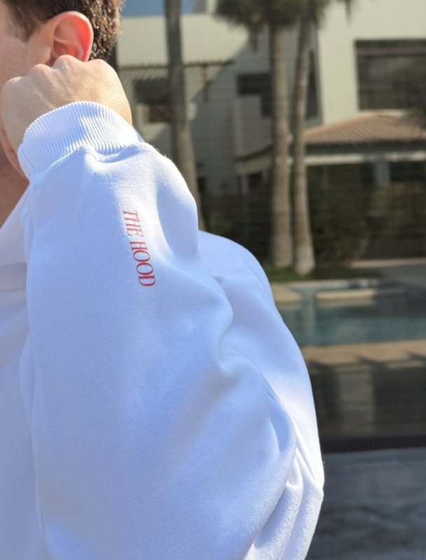 +973 Bahrain hoodie - white