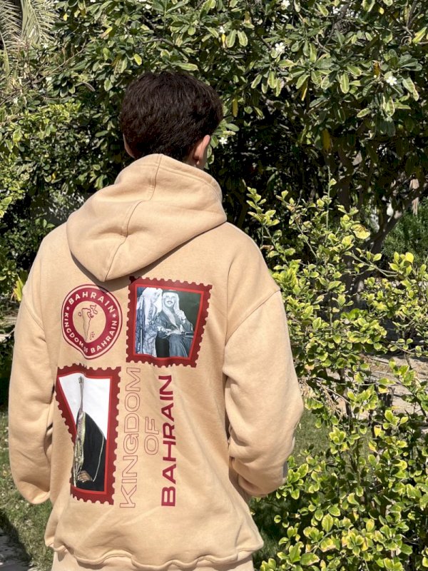 Bahrain hoodie - beige