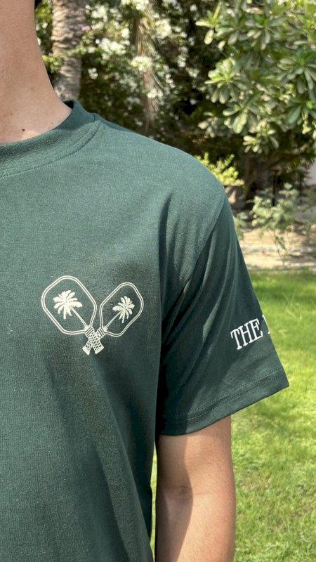 The palm society - racket - Green