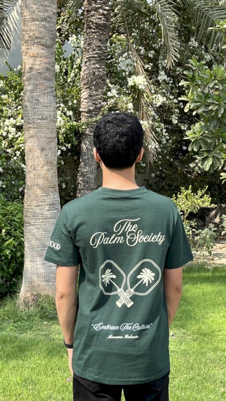 The palm society - racket - Green