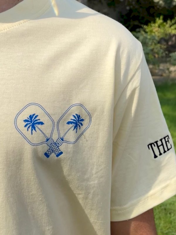 The palm society - racket - Butter yellow