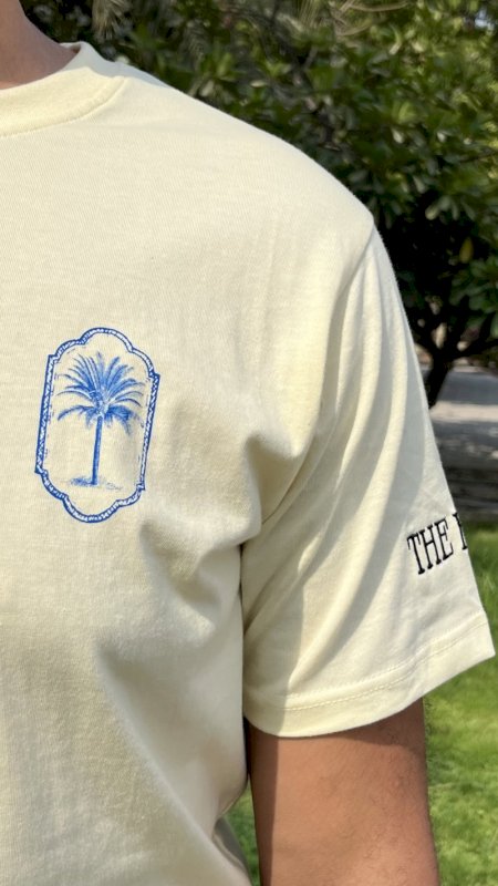 The palm society - palm tree - Butter yellow