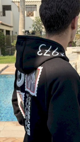 +973 Bahrain hoodie - Black