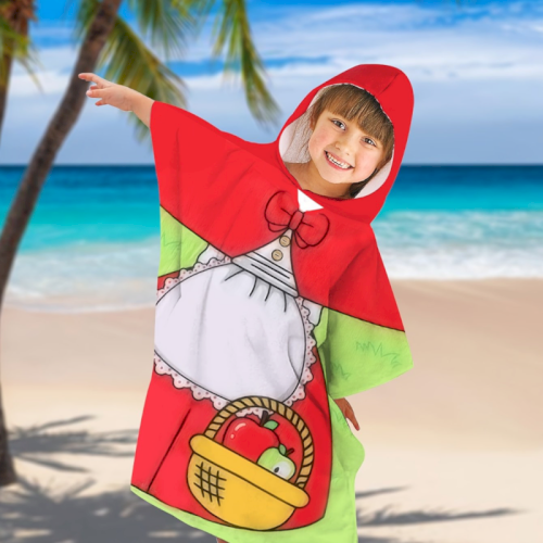 فوطة للأطفال حمراء