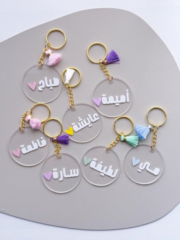 تعليقات قلوب ملونة