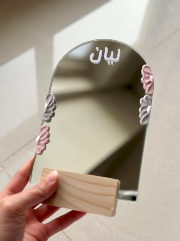 Floral Mirror(2 flowers)