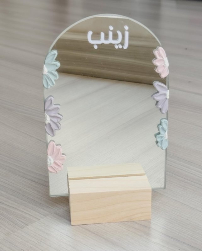 Floral Mirror (6 flowers)