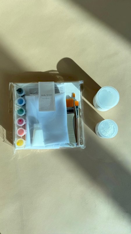 Fabric art kit set