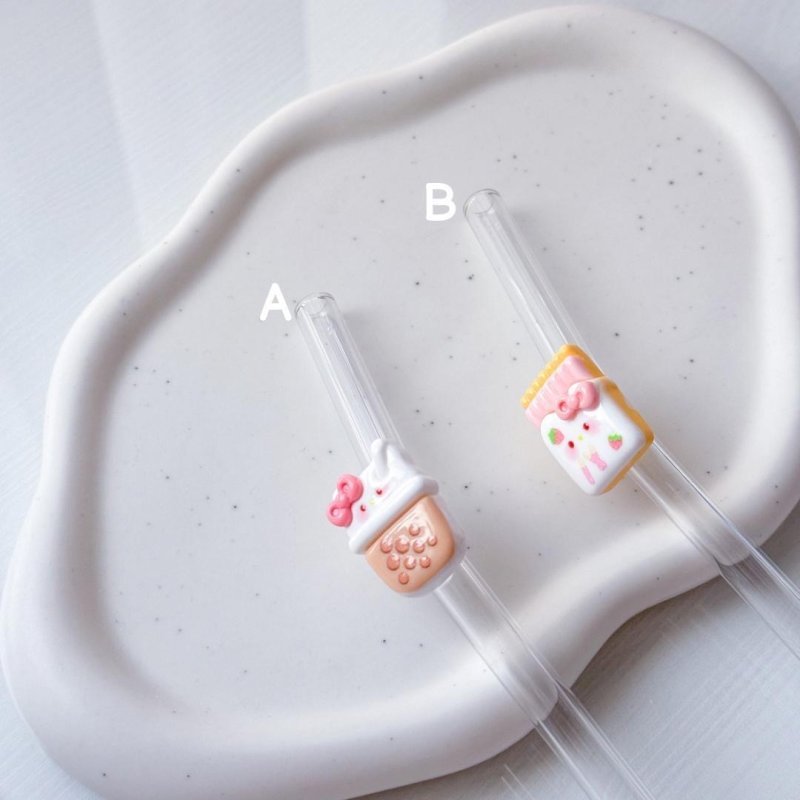 Glass Straw (cute)