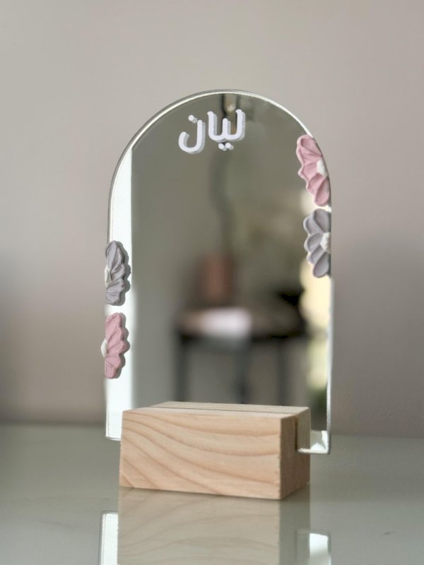 Floral Mirror(2 flowers)
