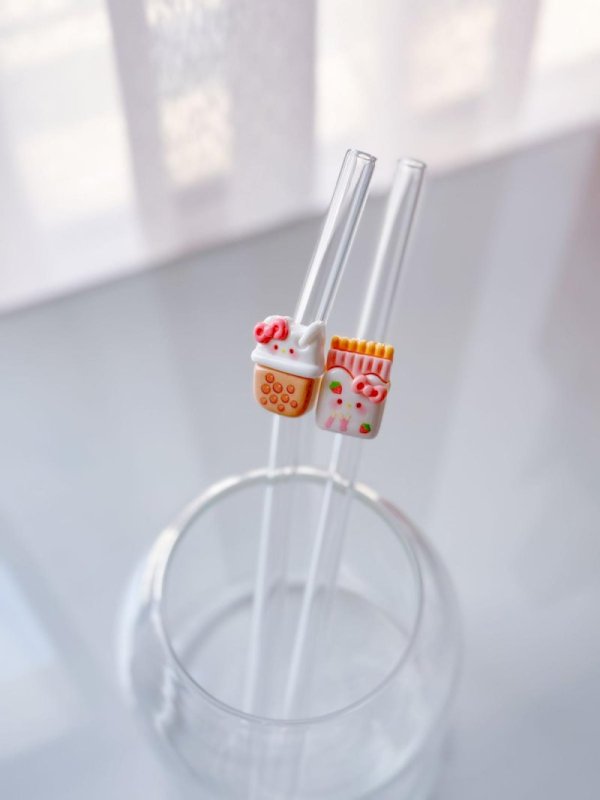 Glass Straw (cute)