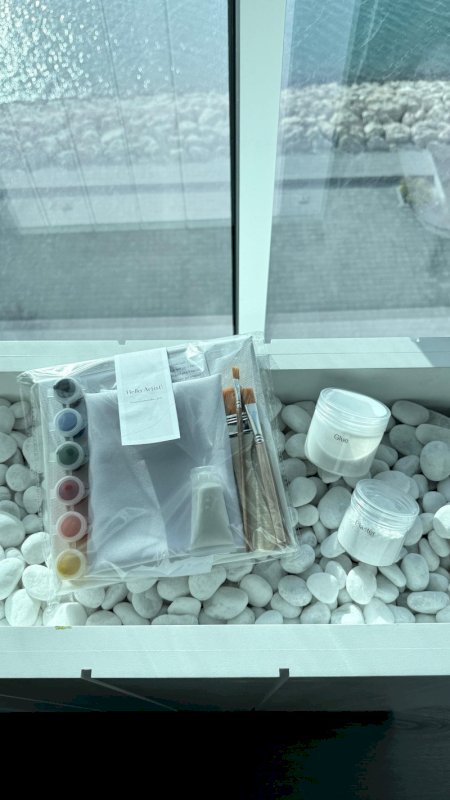 Fabric art kit set