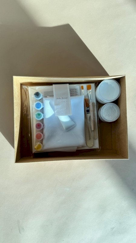 Fabric art kit set
