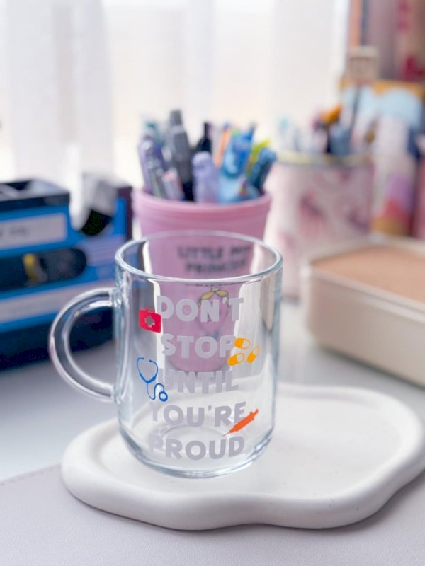 Don’t stop until you’re proud