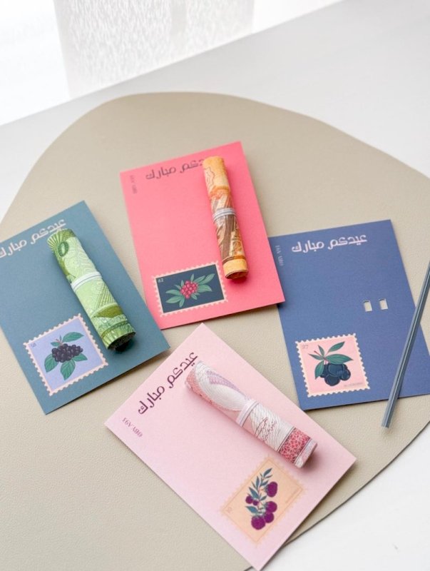 بطايق العيد (٦ قطع)