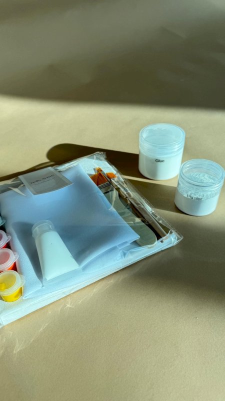 Fabric art kit set