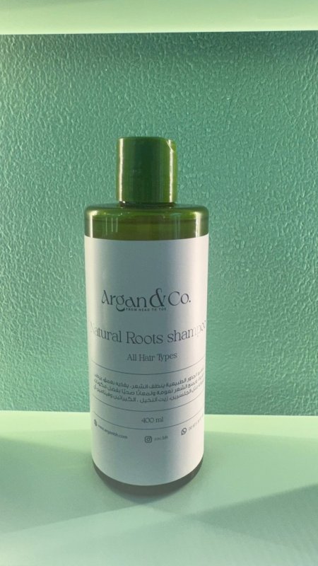 شامبو الجذور الطبيعية