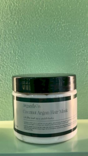 ماسك جوز الهند والارغان للشعر