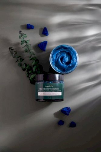 الصابونة المغربية بالنية الزرقاء