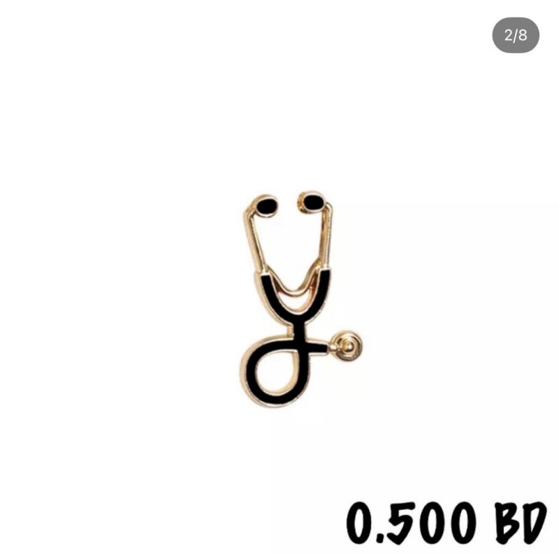 Stethoscope pin