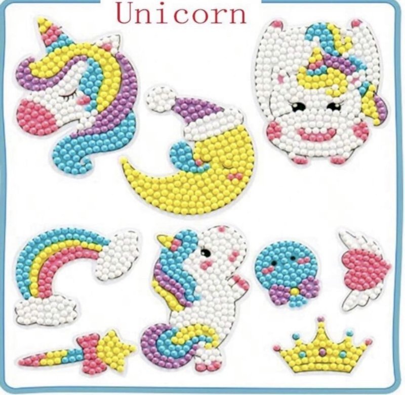 Diamond painting stickers