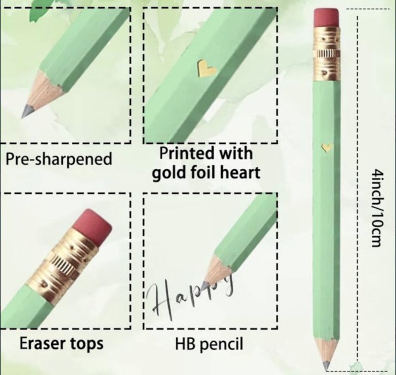 10 pencils