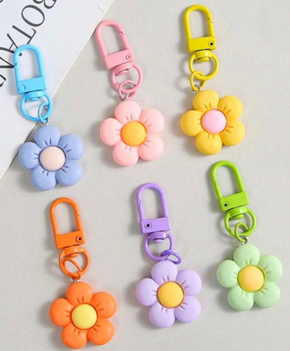 Keychains 6 Pcs