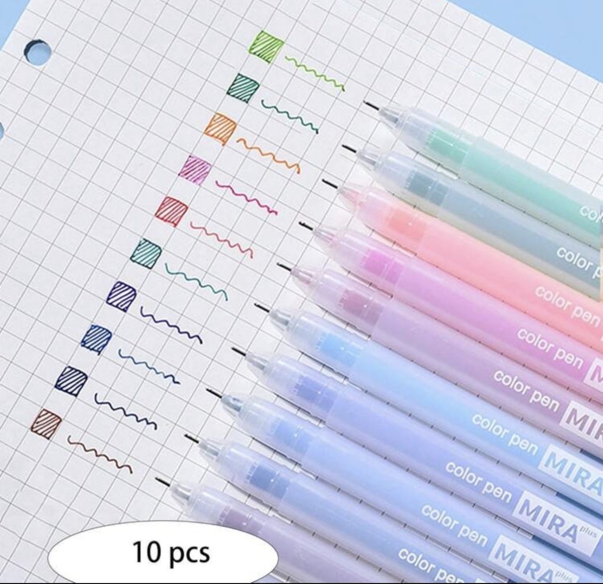 Multicolor pens set
