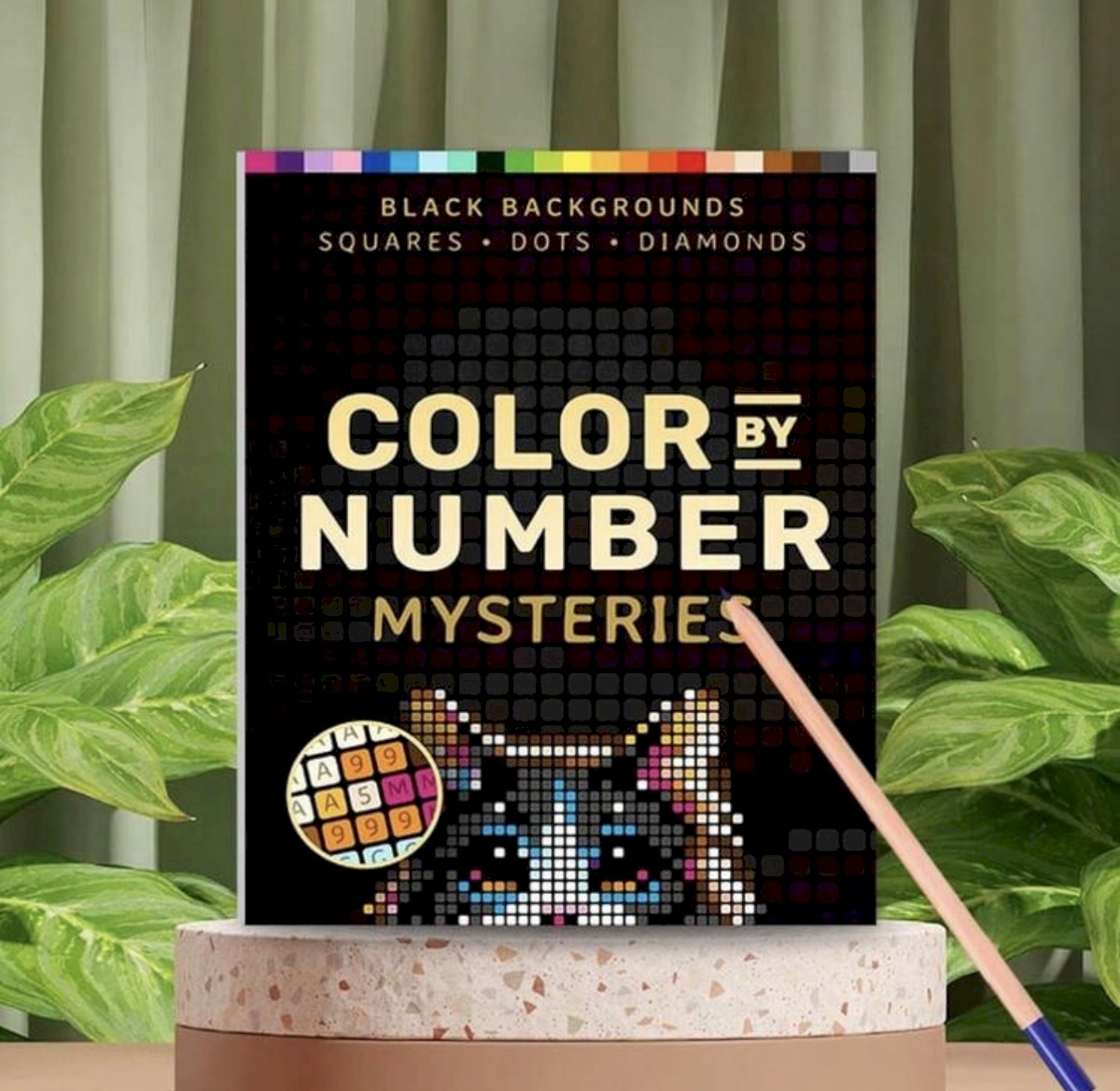 Paint by numbers book