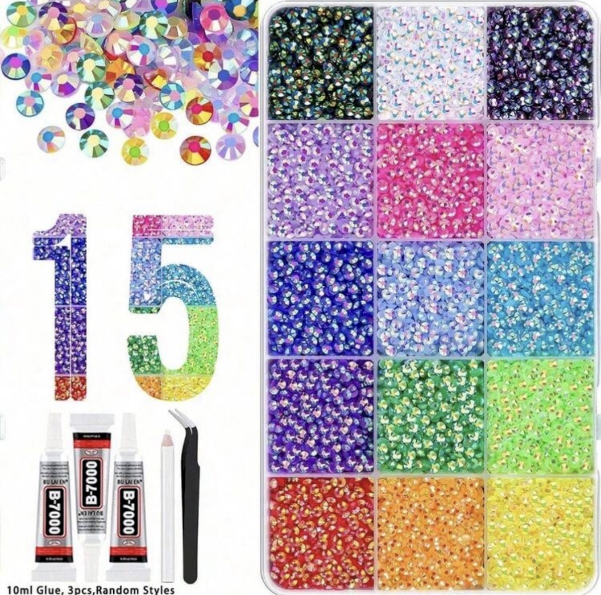 Rhinestone set