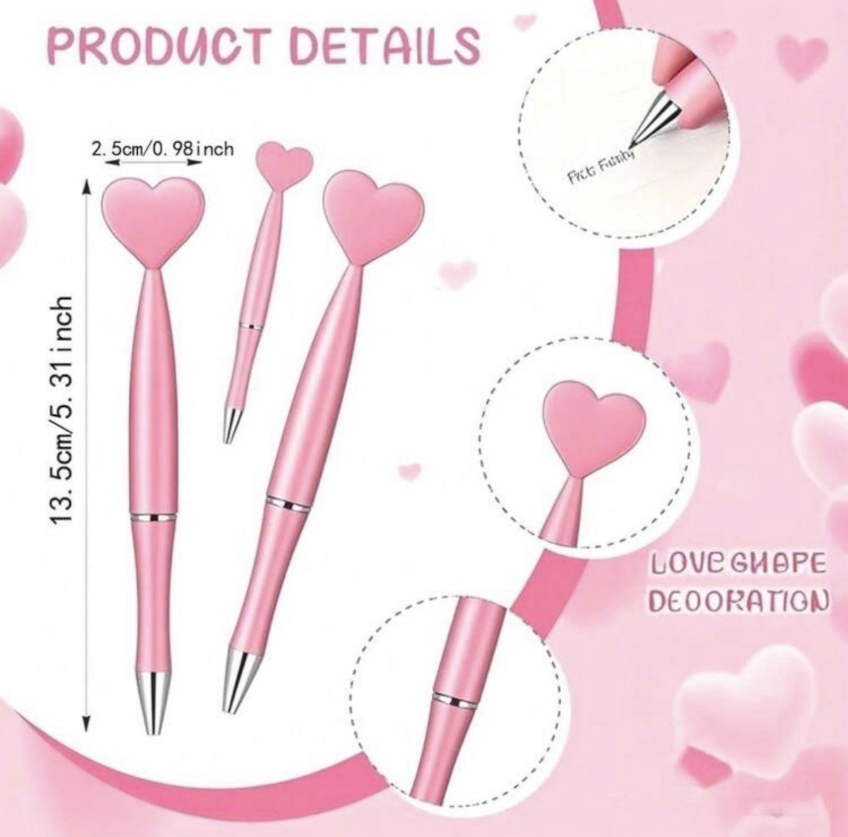 Pens 5 Pcs