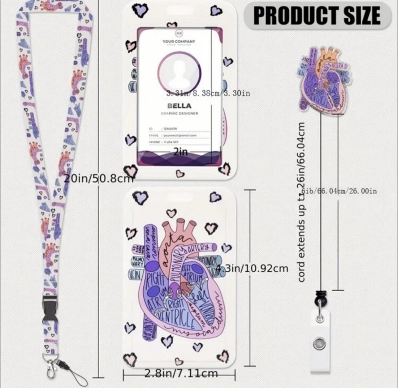 Card holder set - 3 Pcs