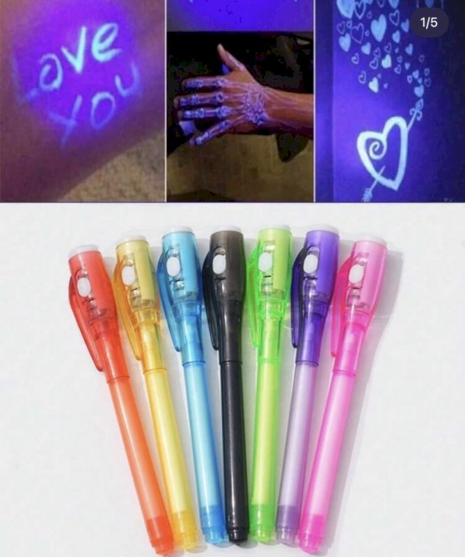 Glowing magic pen