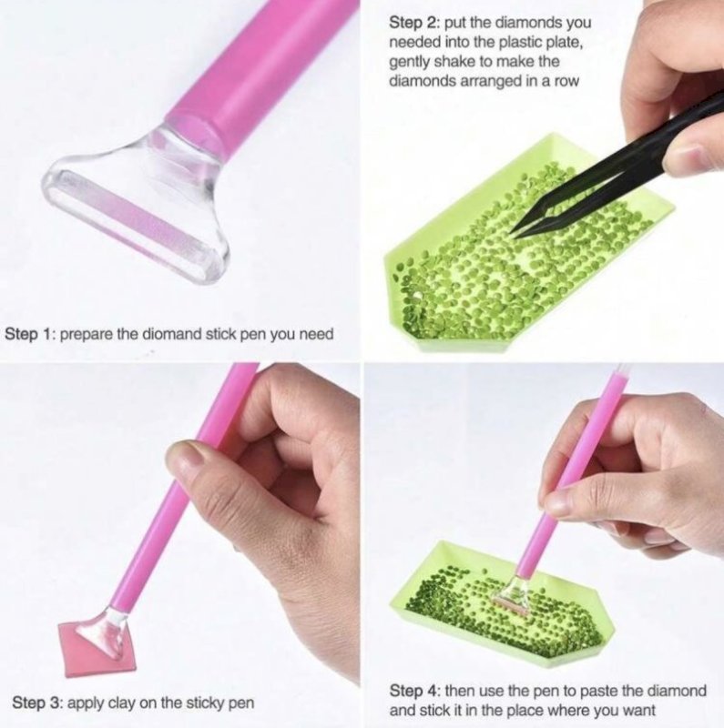 Diamond painting tools - 11 Pieces