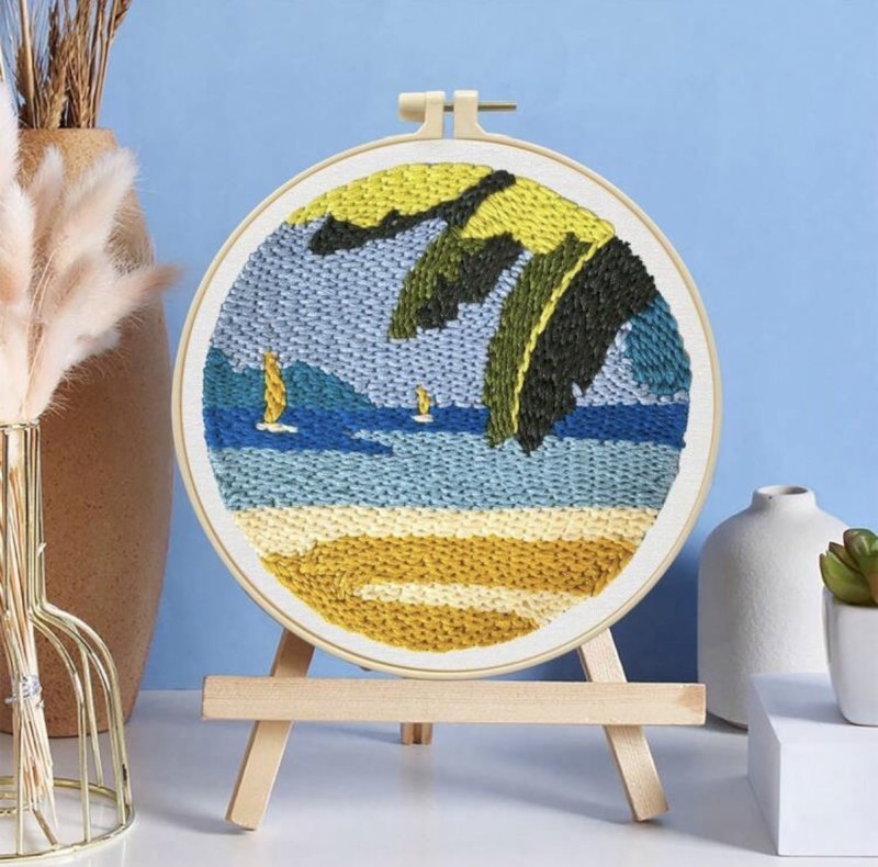 Poke embroidery