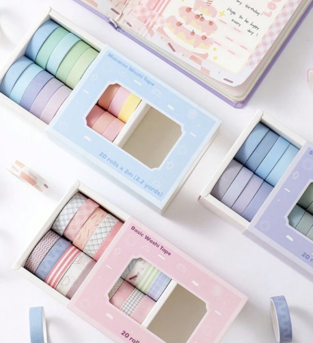 Washi tape 20 rolls