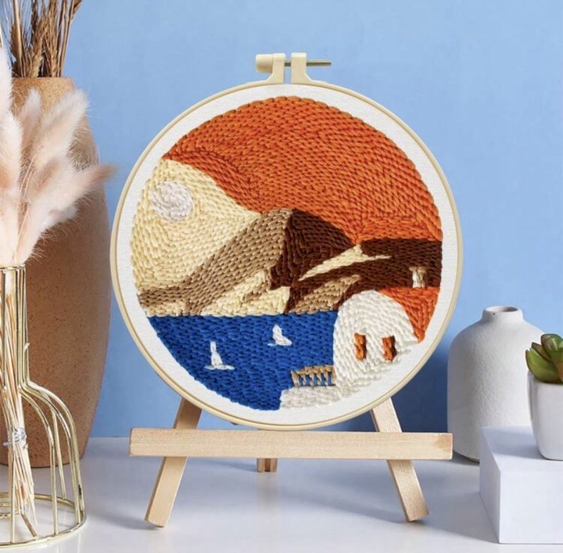 Poke embroidery