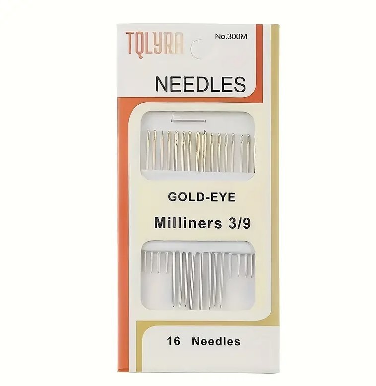 Embroidery needles - 16 pieces