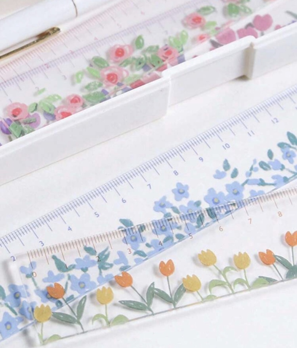 Floral ruler