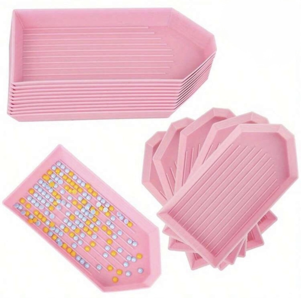 Beads sorting tray