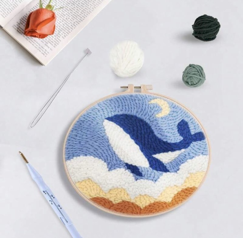Poke embroidery