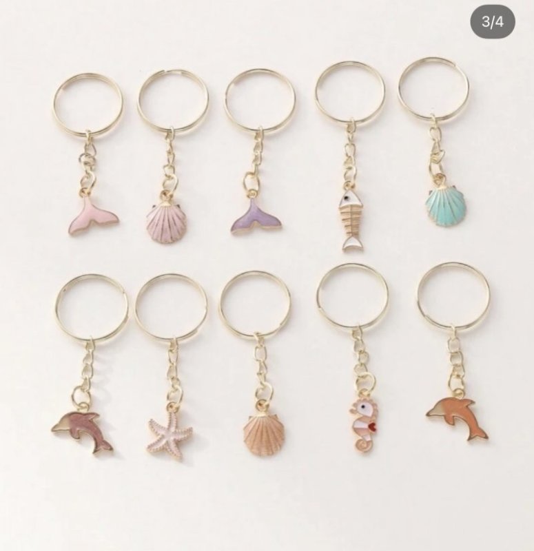 Keychains 5 Pcs