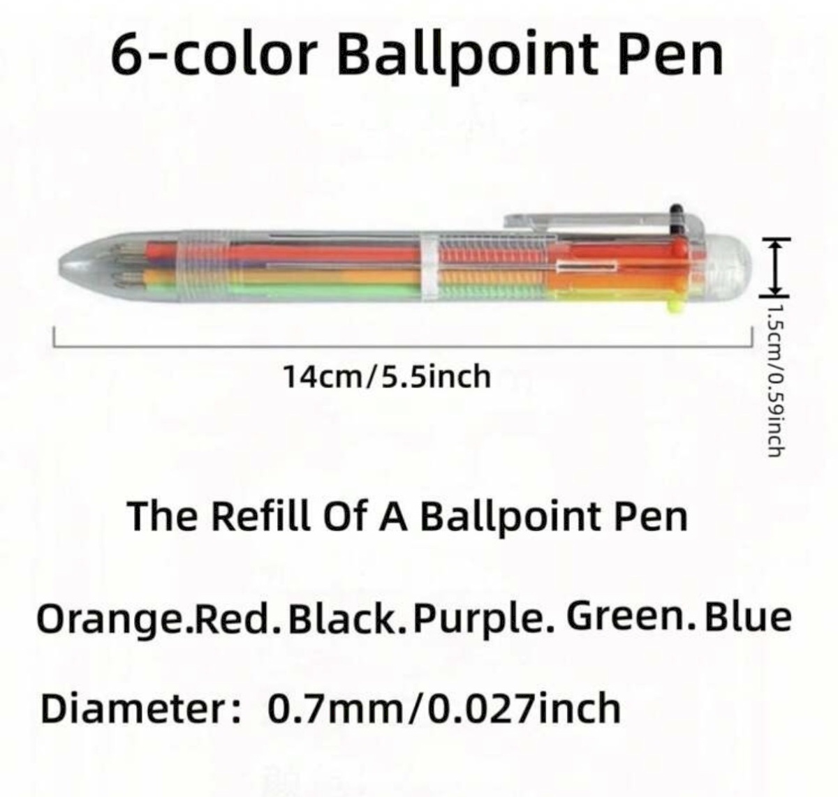 Multicolor pen
