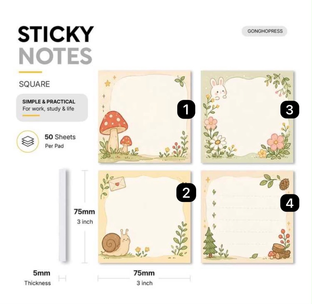 Sticky notes