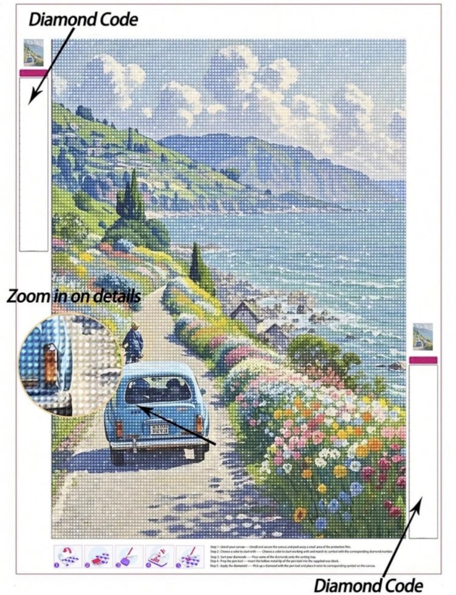 Diamond painting